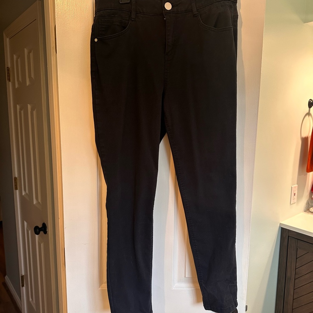 Draper James Black Ankle Jeans